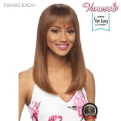 Vanessa Synthetic Hair Tops Slim Bang Swissilk Lace Front Wig - TBANG EXOH